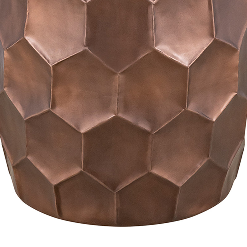 Maggie Coffee Table And End Table Copper, Copper