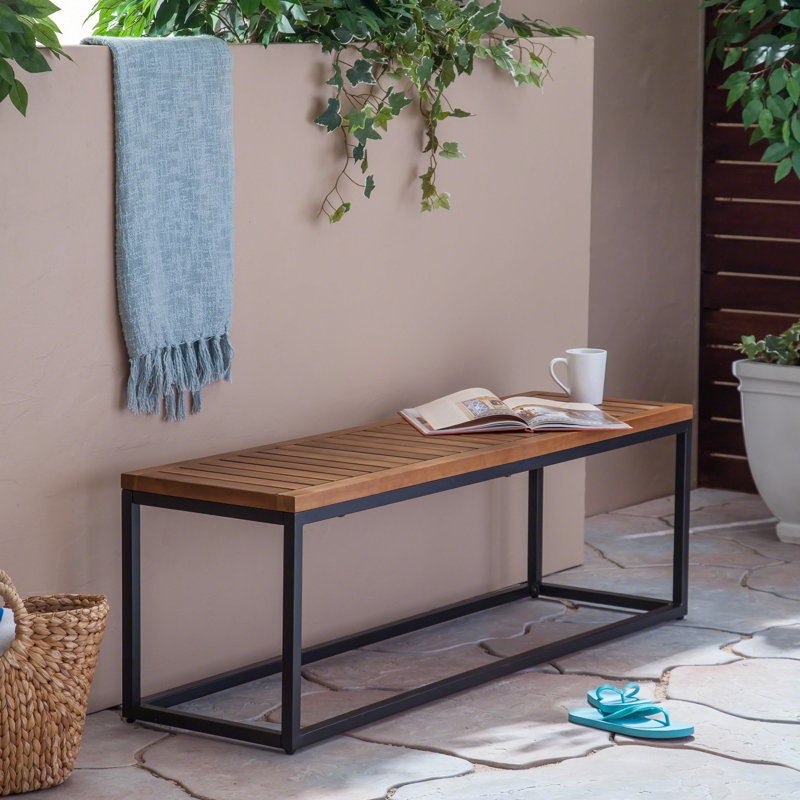 Banc Chic Chic Tranquility Zone - Bois et fer