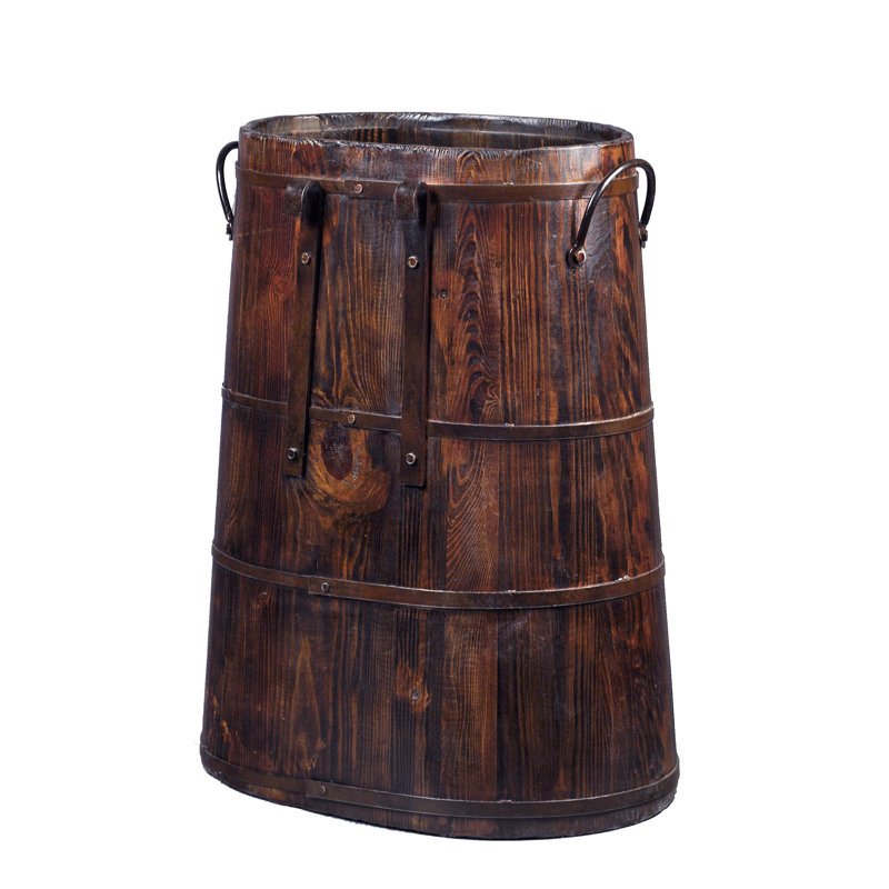 Loon Peak® Solid Wood Decorative Bin