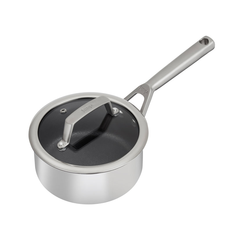 Ninja ZEROSTICK Stainless Steel 3 Piece Pan Set - C63000UK