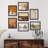 " Vintage Classic Retro Fine Art Landscape Abstract Geometric " 7 Piece Art Graphic Art Print-92573624-92573626