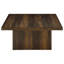 Table basse en pin foncé