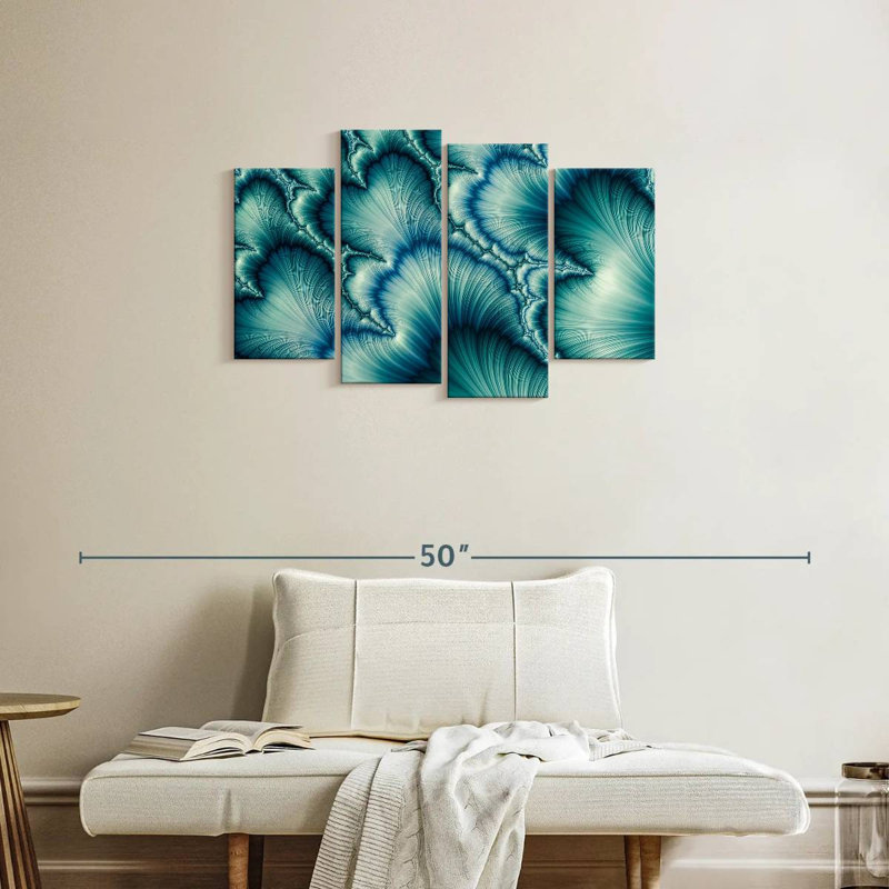Avery Petals Digital Abstract, 22" H x 36" W