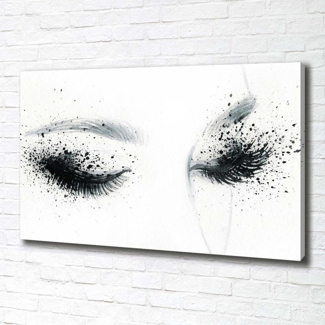 Leinwanddruck - Wandkunst - Drucke auf Leinwand - 100X70 Bild Bildthema: Makeup