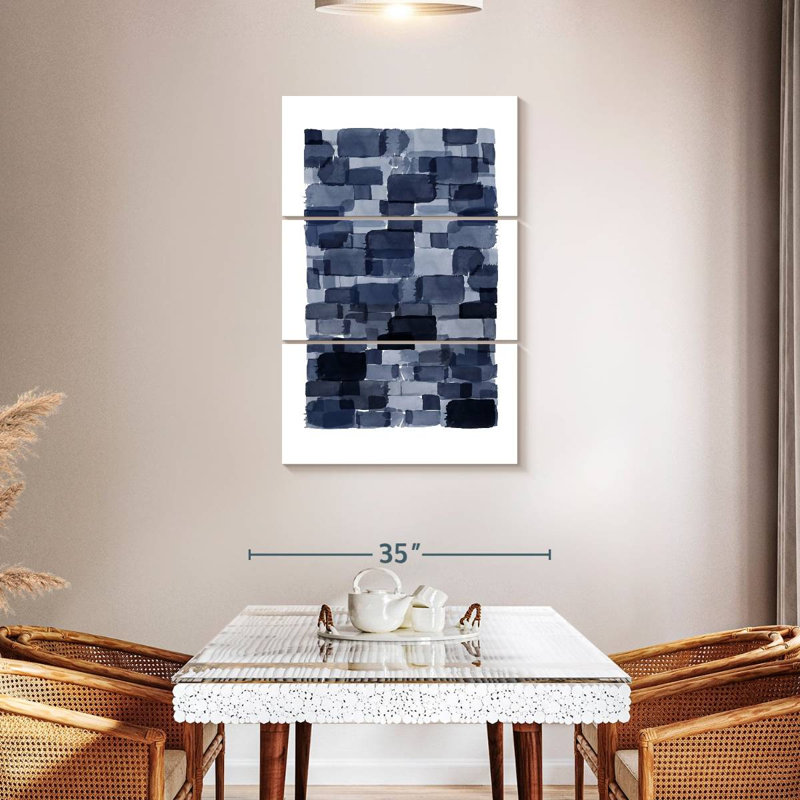 Bloc aquarelle bleu marine Avery, H 45 po x l 28 po