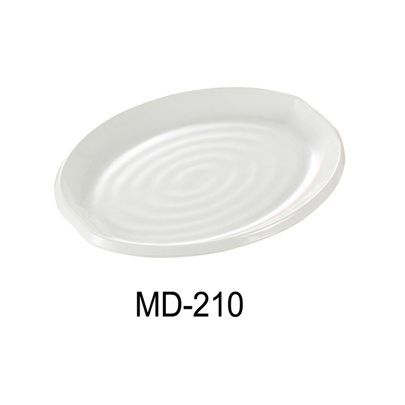 Assiette plate en mélamine Milando