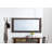 Alysee Wood Flat Wall Mirror