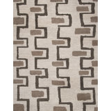 Bariloche Collection Hand Knotted Wool Geometric Shapes Area Rug
