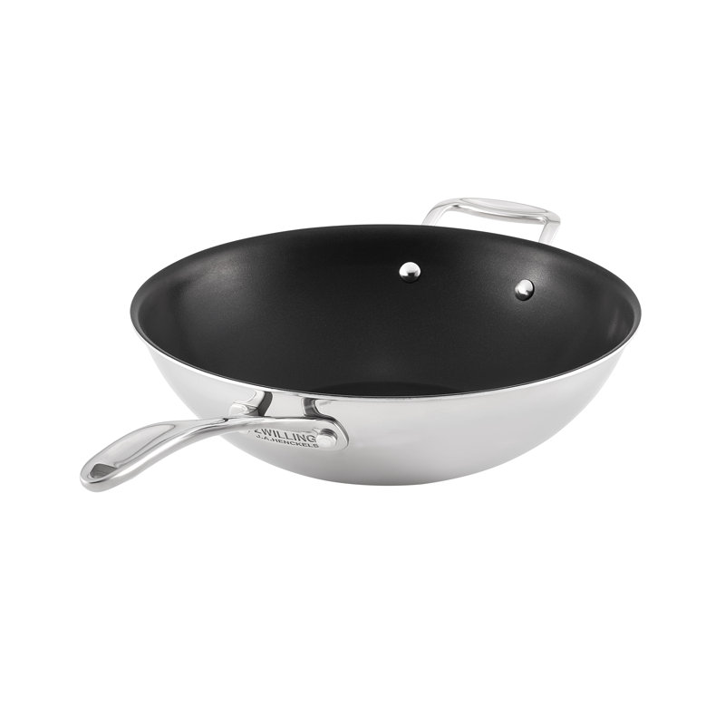 Wok en acier inoxydable 18/10 de 30 cm / 12 pouces Vistacril