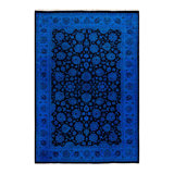 Fine Vibrance One-of-a-Kind 4' 2" X 6' 0" Hand Knotted Area Rug