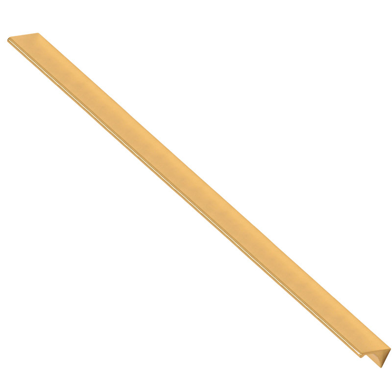 Poignée de robinet, Laiton poli, 18''