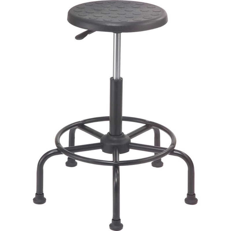 Adjustable Height Ergonomic Lab Stool Footring