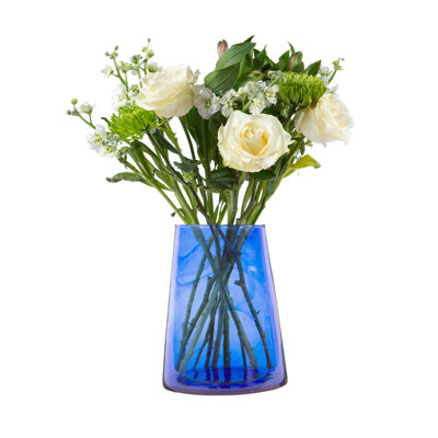 Jebel Recycled Glass Vase - 3.5 Litre - By Nicola Spring