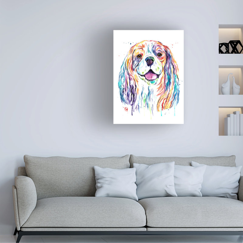 Lisa Whitehouse Cavalier, art sur toile, H 47 po x l 35 po
