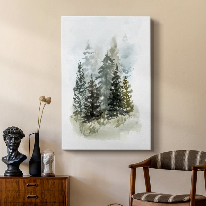 Washy Treeline I - galerie sur mesure, H 36 po x l 24 po