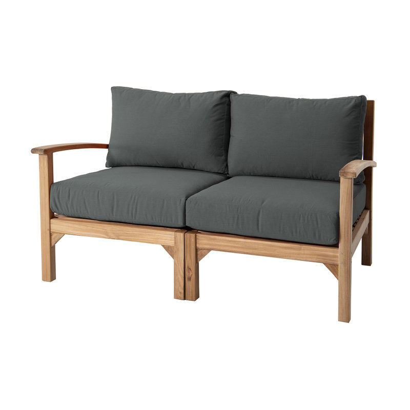 Huntington Outdoor 2 - Seat Loveseat, Coal