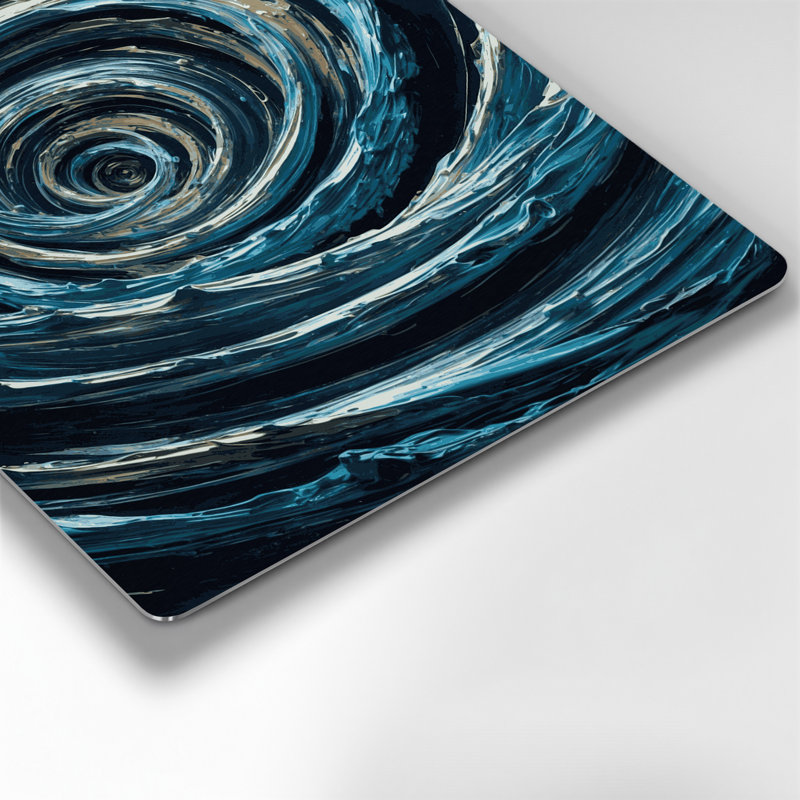 Art mural gris Sci Fi Gravitational Wave