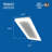Dimmable Rectangle Flat Panel Ceiling Light (Set of 4)-105095901