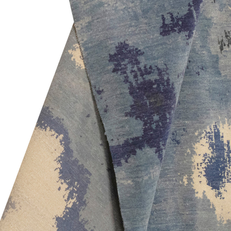 Hand Knotted Wool Abstract Area Rug
