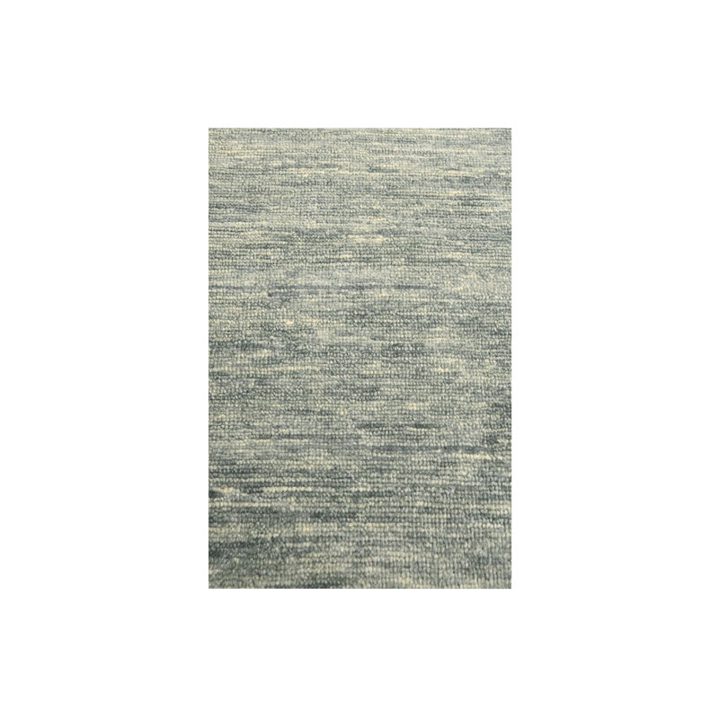 Tapis gris uni en laine 2 pi x 3 pi 2A x 5 pi