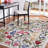 Jamaine Hand Tufted Wool Floral Rug-68860751