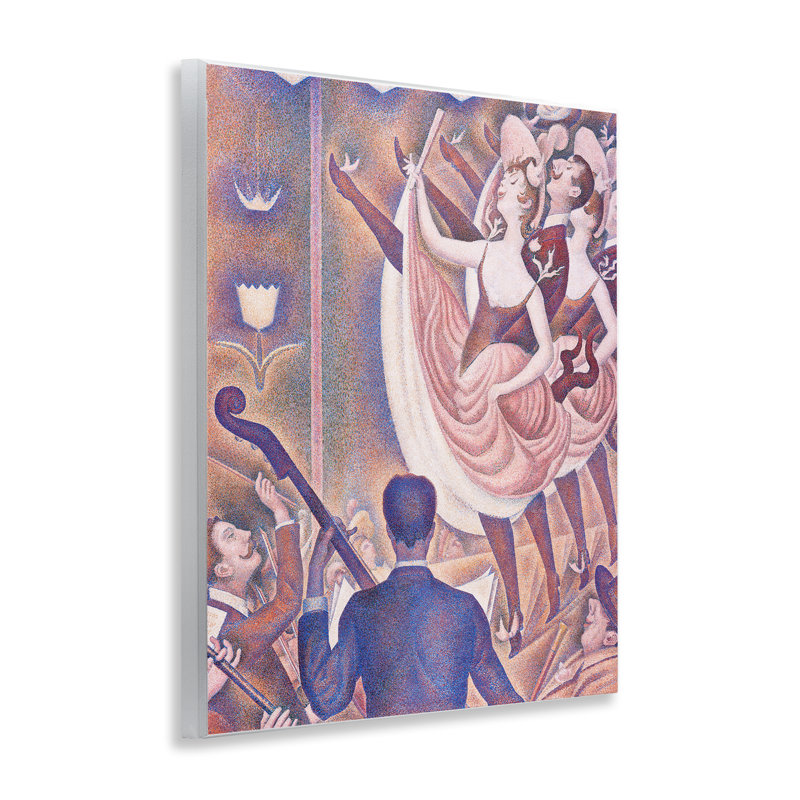 "Classic Seurat Dancers", art mural par one1000paintings