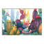 « color fleuriing cactus », reproduction sur toile tendue-22828942-22828947
