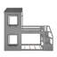 Lit superposé simple Ooper par Harper Orchard-718757743