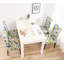 Ensemble de 2 housses extensibles en polyester et spandex