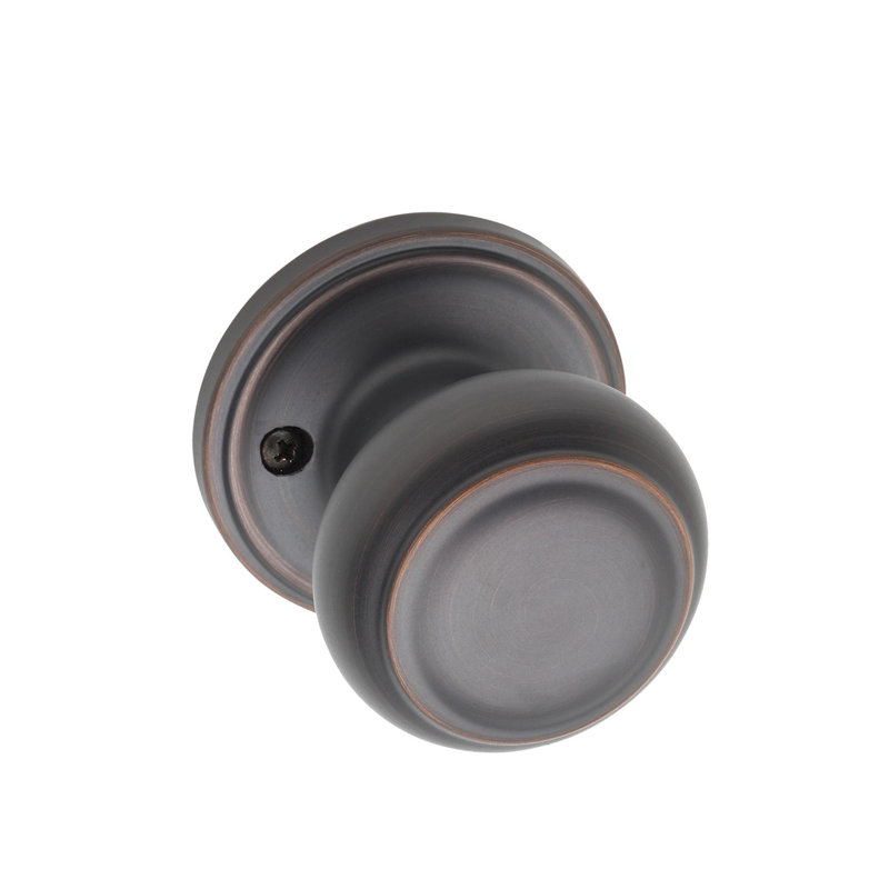 Colonial 2.7'' Diameter Single Dummy Round Knob, Tuscan Bronze