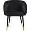 Fauteuil rembourré en velours Analeah-1678542594