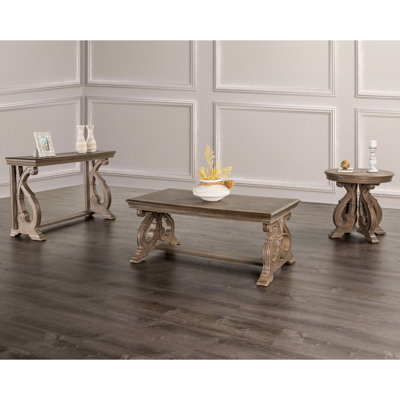 Ensemble de tables basses 3 pièces Cezar