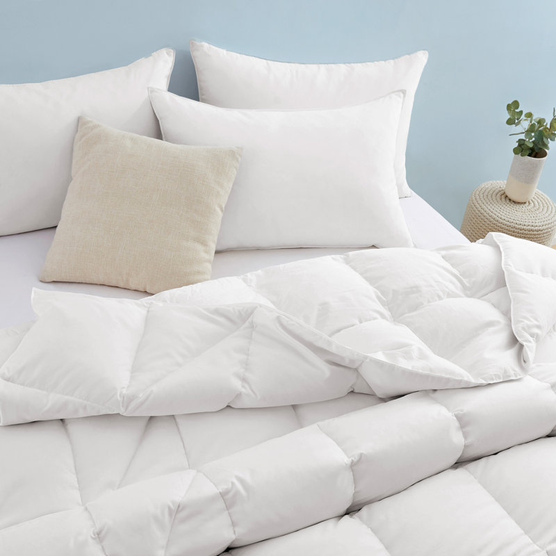 Édredon en duvet ergonomique poids moyen 600, Grand