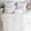Luxury Bridal Comforter - 800 FP White Goose Down - German Milled Fabric-492182270