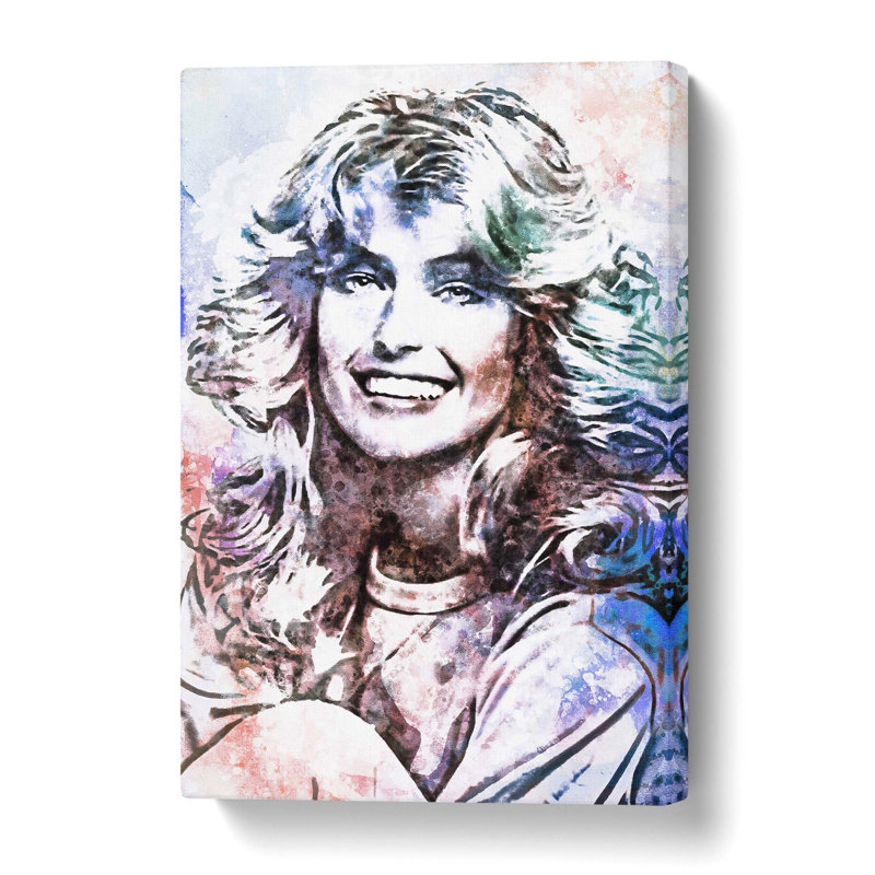 Farrah Fawcett - Wrapped Canvas, 91.4 cm H x 61 cm W