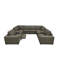 Canapé modulaire inclinable en cuir Tunzionkin-1368661639