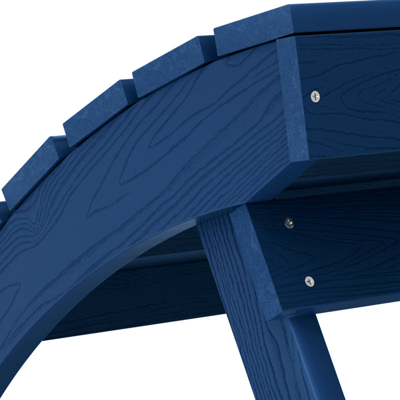 Repose-pieds Adirondack, Bleu très foncé