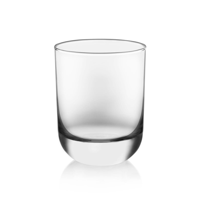 Libbey Polaris Clear Glass Tumbler and Rocks Set, 16 Pieces