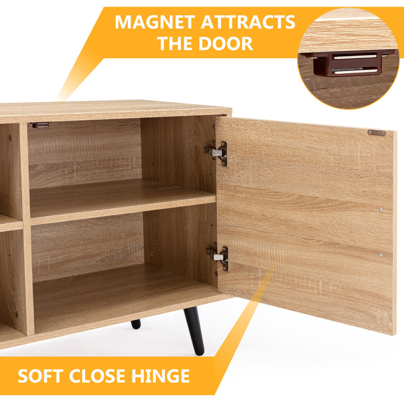 Cemiyah TV Stand for TVs up to 75" - Modern Design