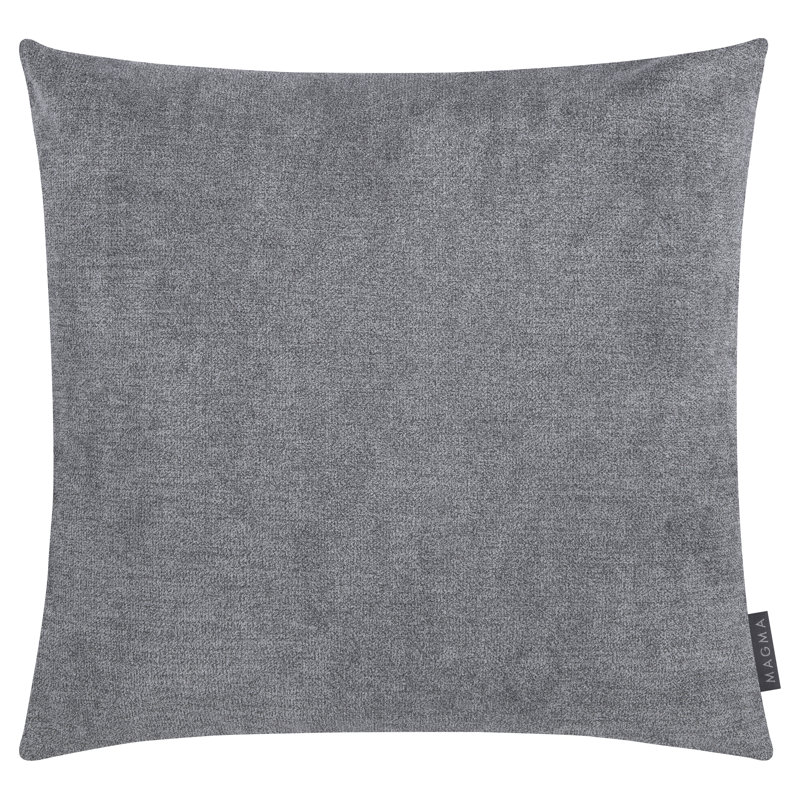 Coussin Gouchee Home Alfa 20 po x 20 po, Charbon de bois