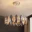 Friedhardt 12-Light Dimmable Drum Crystal Chandelier, Modern Luxury Lighting for Kitchen Island Dining Room-517124