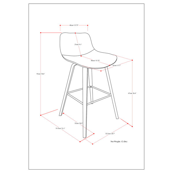 Dimensions du produit