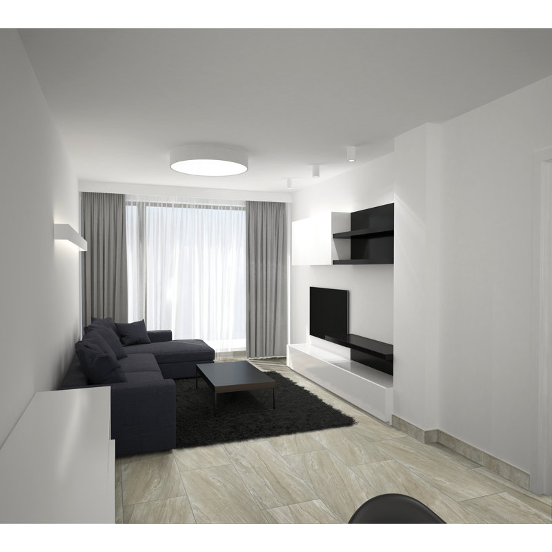 Pietra Calacatta 18" x 3" Porcelain Bullnose Tile Trim in White/Gray, Pietra Carrara