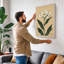 Single Bloom Study Botanical - Wrapped Canvas-1867897776-1867897780