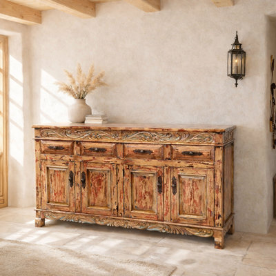 Buffet couleur vieillie