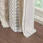 Panneau de rideau en coton 1PC 50X108 avec rayures et doublure en chenille-1107601266-1107601164