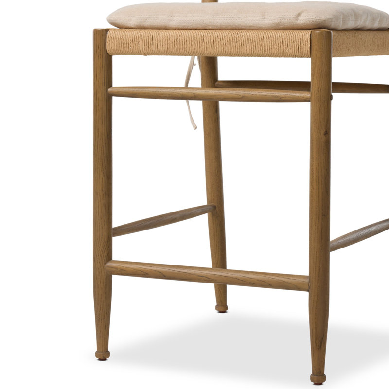 Brielle Stool W/ Cushion-Broadway Dune-Counter, Broadway Dune