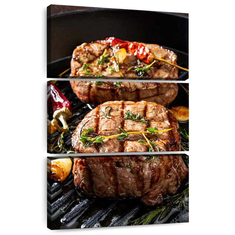 Filet de steak grillé Yarlin, H 45 po x l 28 po