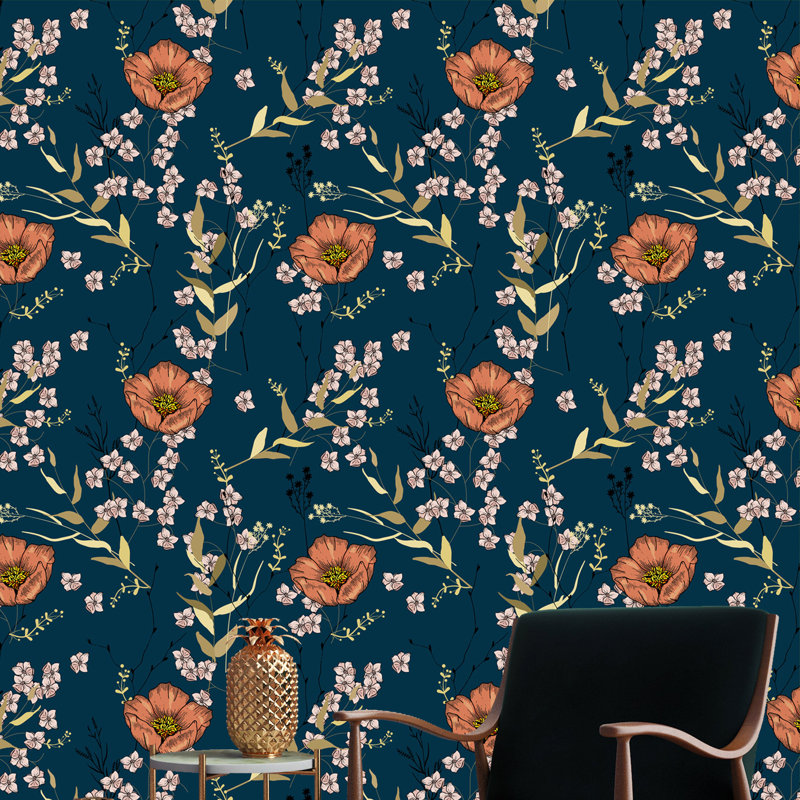 Athallia Peel and Stick Wallpaper Roll, 16.67" L x 25" W