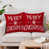 Red white text snowflake